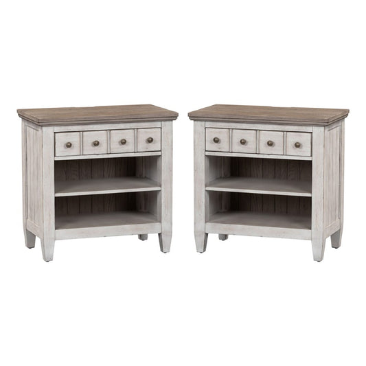 Liberty Furniture - Heartland 2 Night Stands - 824-BR-2NS view 1