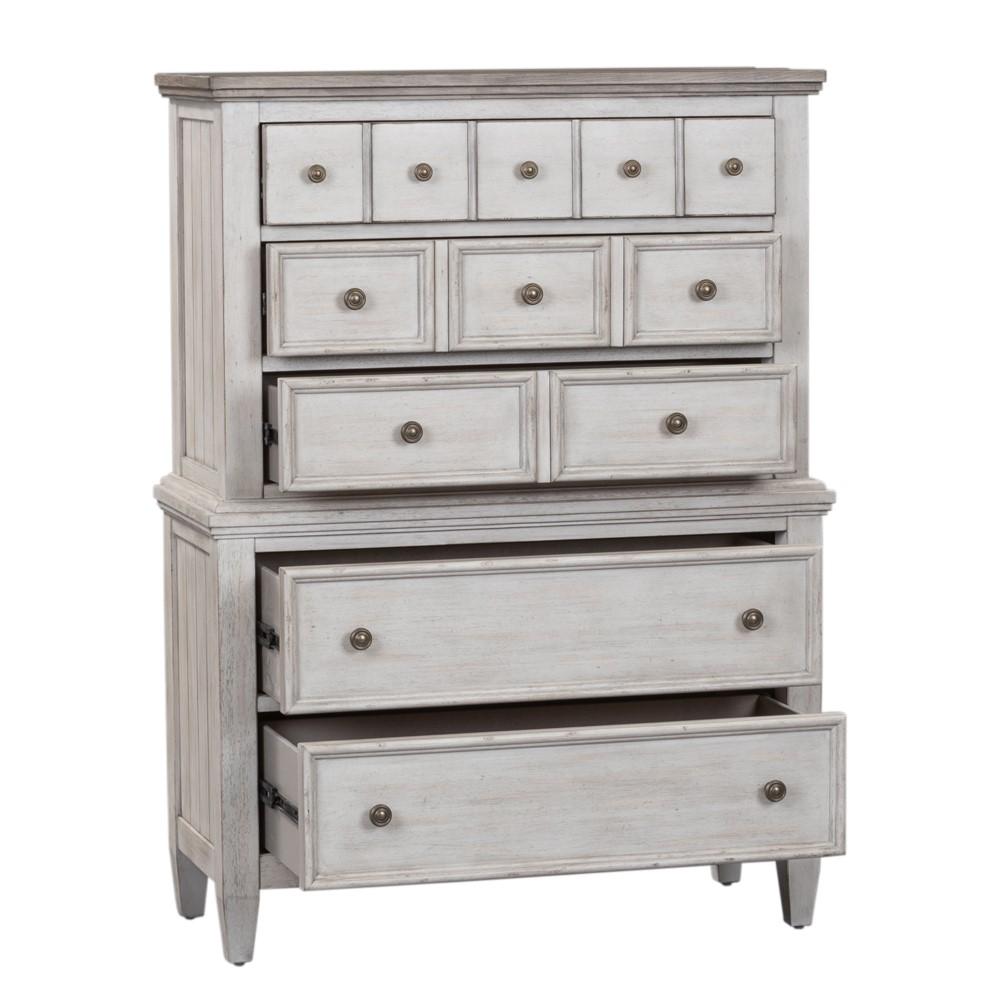 Liberty Furniture - Heartland 5 Drawer Chest - 824-BR41 veiw 3