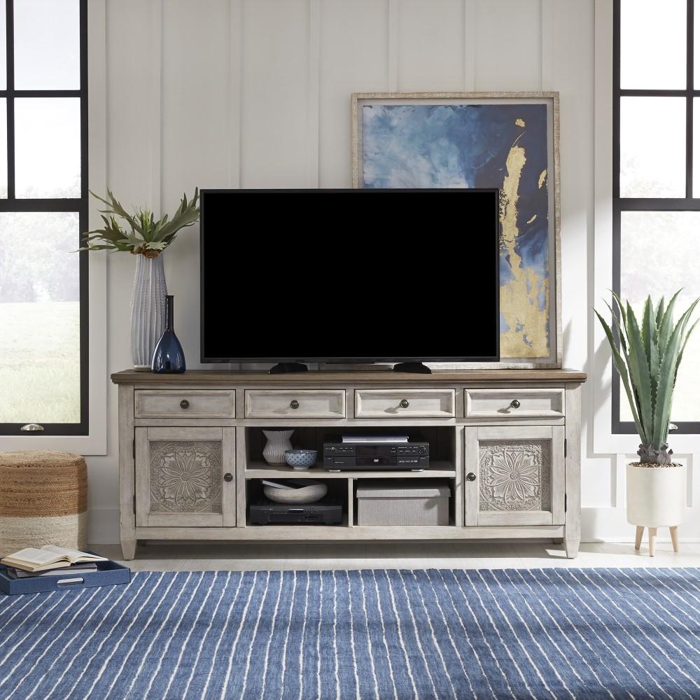 Liberty Furniture - Heartland 76 Inch Tile TV Console - 824-TV76T veiw 1