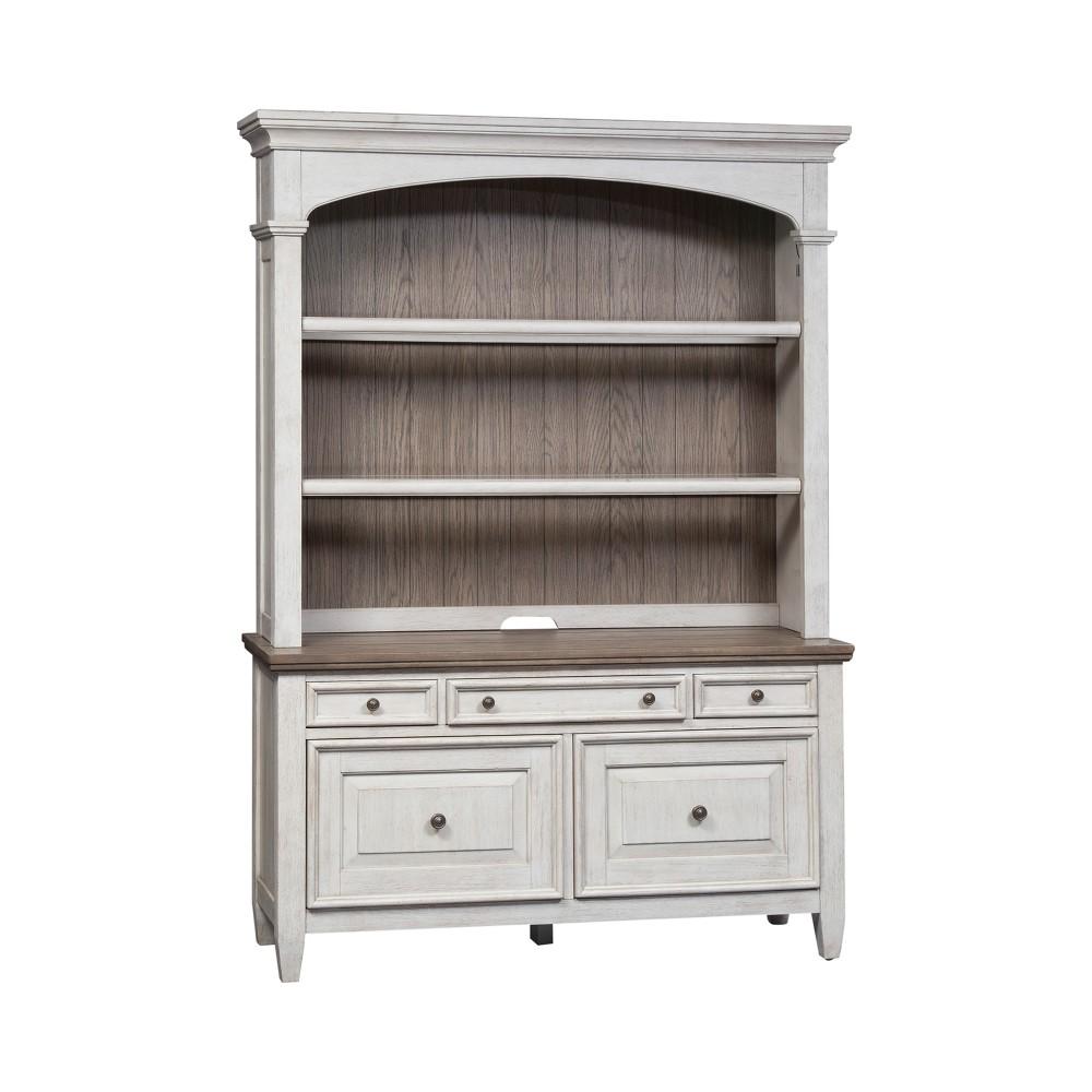 Liberty Furniture - Heartland Credenza & Hutch - 824-HO-CHS veiw 3