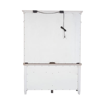 Liberty Furniture - Heartland Credenza & Hutch - 824-HO-CHS veiw 5