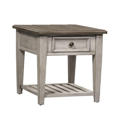 Liberty Furniture - Heartland Drawer End Table - 824-OT1020 veiw 2