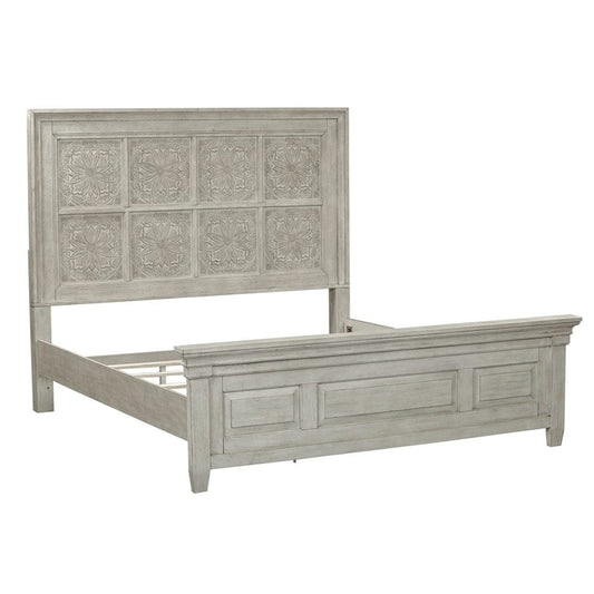 Liberty Furniture - Heartland - King Opt California Panel Bed in White - 824-BR-OCPB view 2