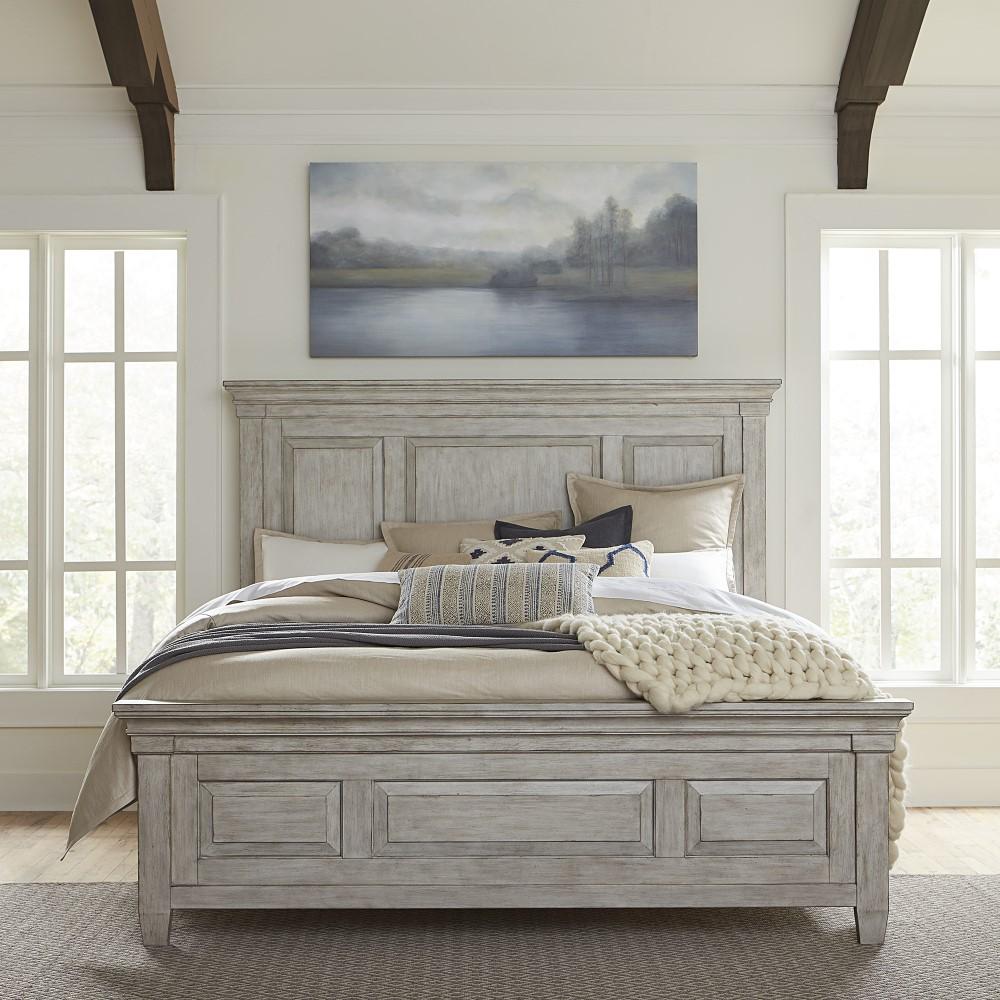 Liberty Furniture - Heartland Queen Panel Bed - 824-BR-QPB veiw 1