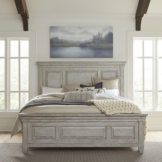 Liberty Furniture - Heartland Queen Panel Bed - 824-BR-QPB veiw 1