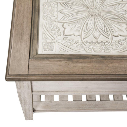 Liberty Furniture - Heartland Rect Ceiling Tile Cocktail Table - 824-OT1010 veiw 3