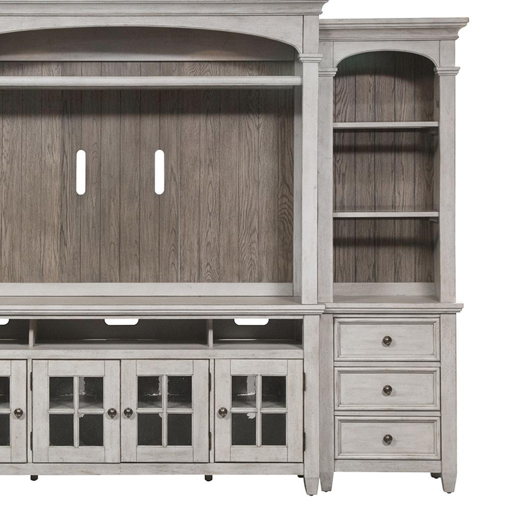 Liberty Furniture - Heartland Right Pier in Antique White w/ Tobacco Tops - 824-ER78 veiw 2