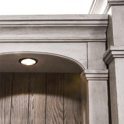 Liberty Furniture - Heartland Right Pier in Antique White w/ Tobacco Tops - 824-ER78 veiw 4