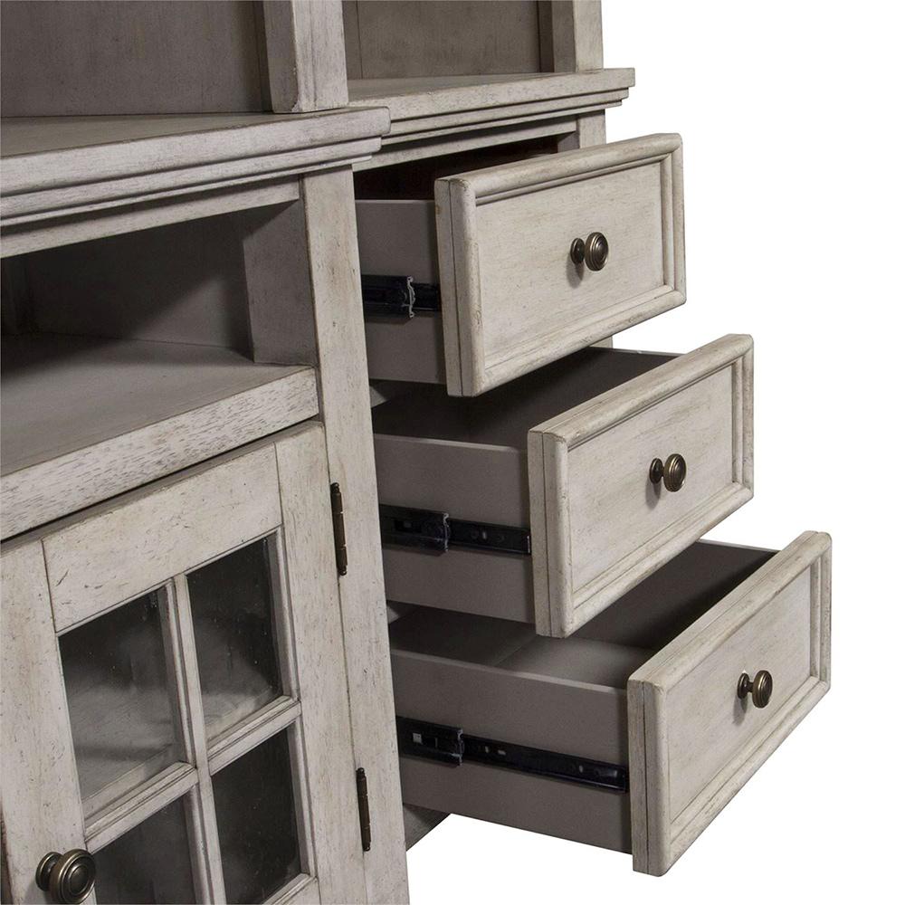 Liberty Furniture - Heartland Right Pier in Antique White w/ Tobacco Tops - 824-ER78 veiw 5
