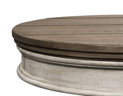 Liberty Furniture - Heartland - Round Pedestal Chair Side Table - 824-OT1022 veiw 4