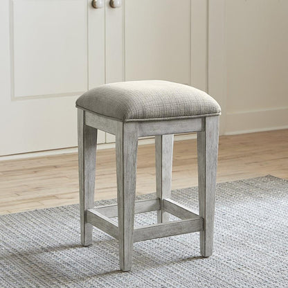 Liberty Furniture - Heartland Uph Console Stool - 824-OT9001 veiw 1