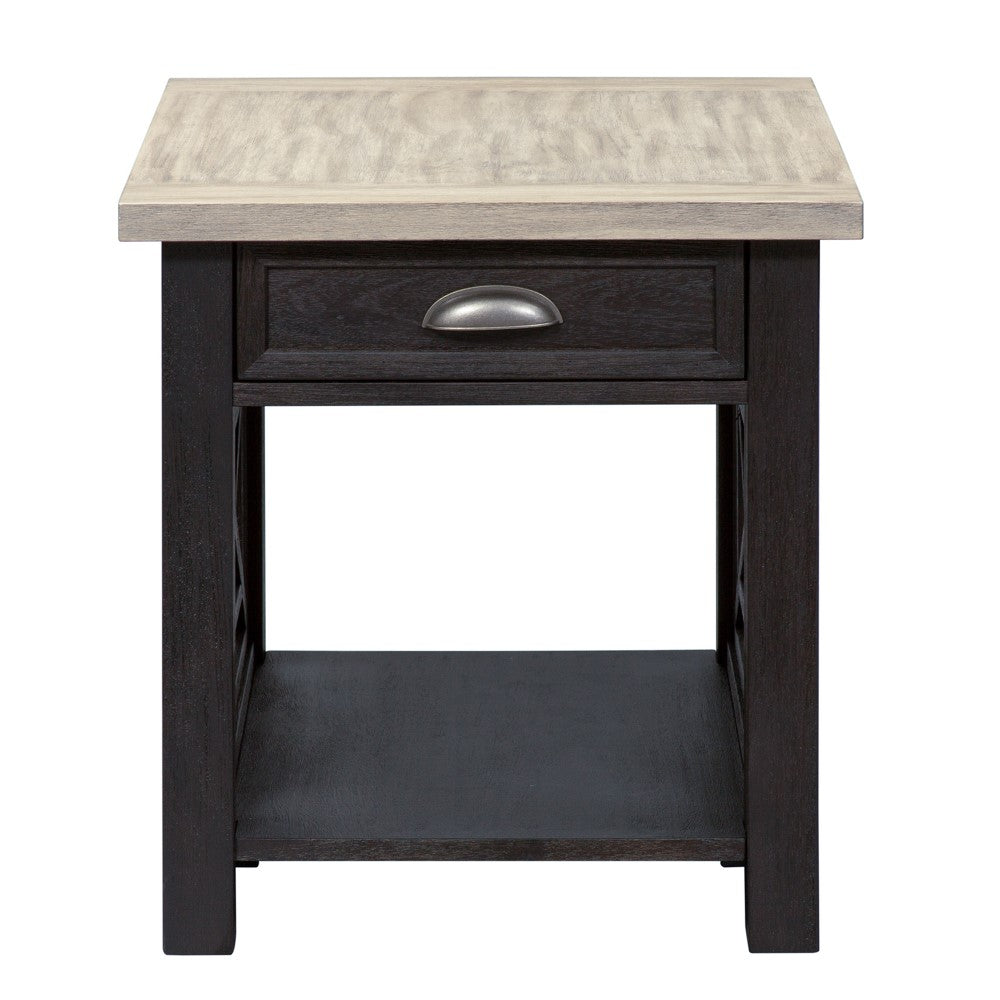 Liberty Furniture - Heatherbrook Drawer End Table - 422-OT1022 veiw 1