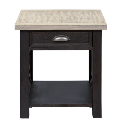 Liberty Furniture - Heatherbrook Drawer End Table - 422-OT1022 veiw 1