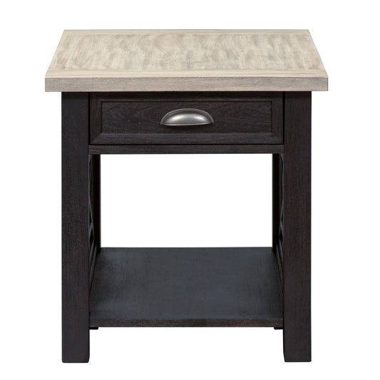 Liberty Furniture - Heatherbrook Drawer End Table - 422-OT1022 veiw 1