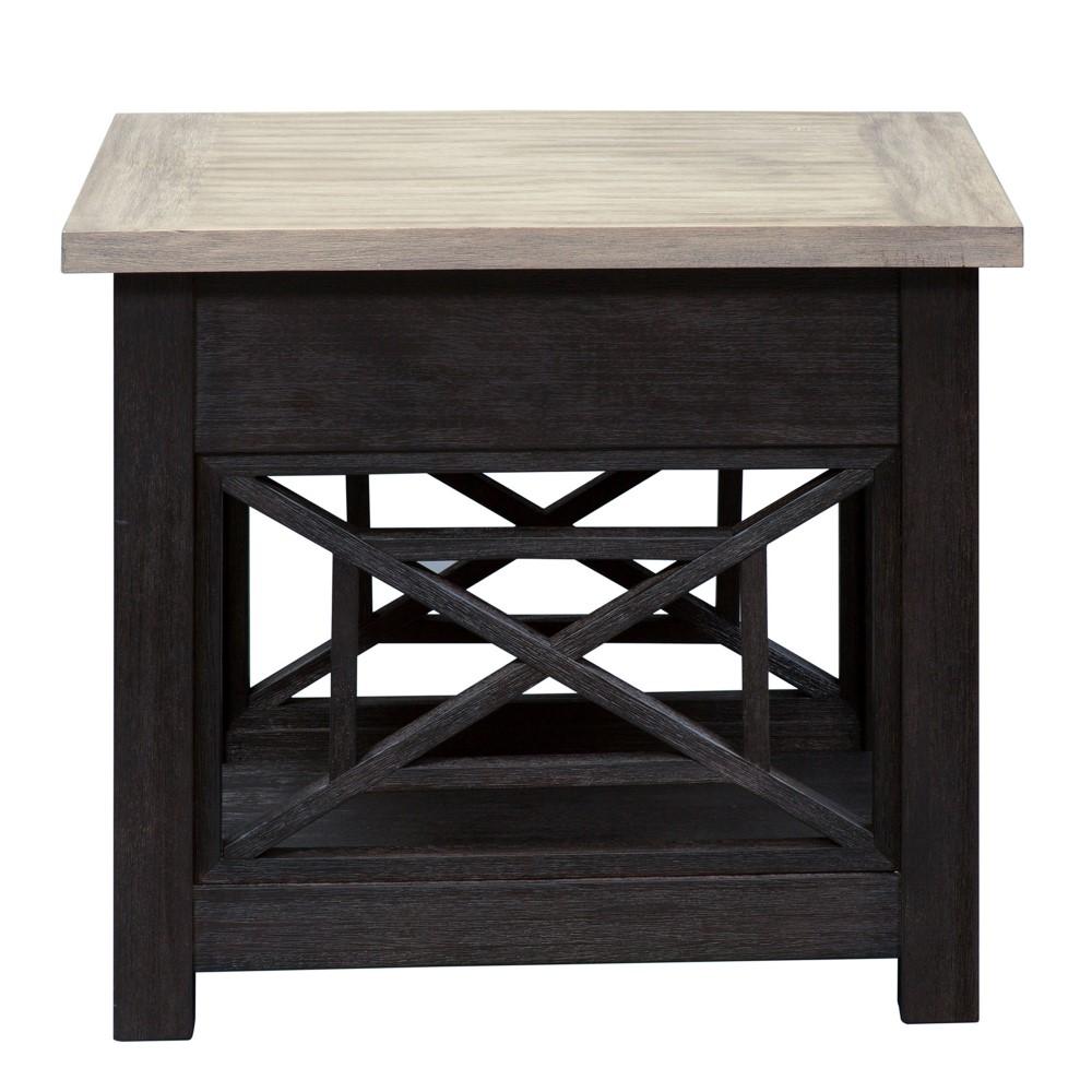 Liberty Furniture - Heatherbrook Drawer End Table - 422-OT1022 veiw 4