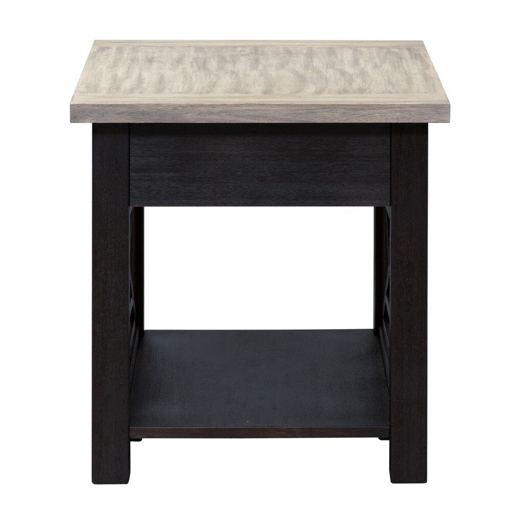 Liberty Furniture - Heatherbrook Drawer End Table - 422-OT1022 veiw 5