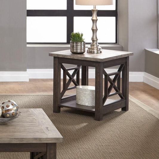 Liberty Furniture - Heatherbrook End Table - 422-OT1020 veiw 2
