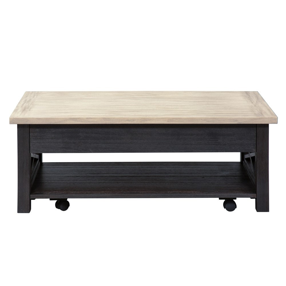 Liberty Furniture - Heatherbrook Lift Top Cocktail Table - 422-OT1011 veiw 1