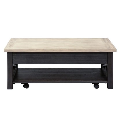 Liberty Furniture - Heatherbrook Lift Top Cocktail Table - 422-OT1011 veiw 1