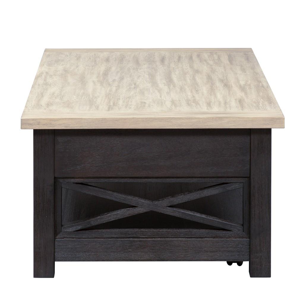 Liberty Furniture - Heatherbrook Lift Top Cocktail Table - 422-OT1011 veiw 4