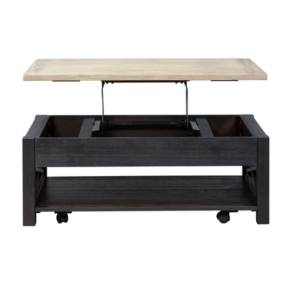 Liberty Furniture - Heatherbrook Lift Top Cocktail Table - 422-OT1011 veiw 6