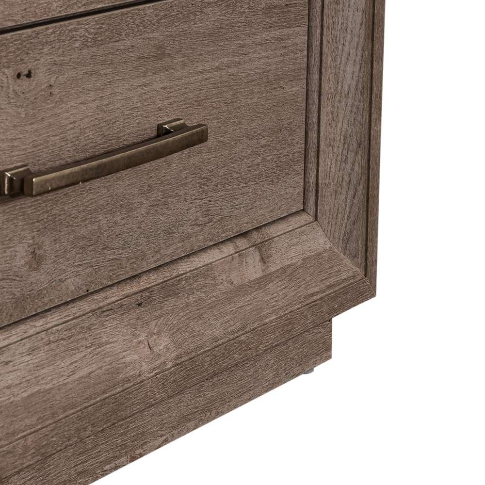 Liberty Furniture - Horizons Bedside Chest w/ Charging Station - 272-BR62 veiw 3