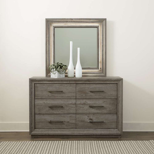 Liberty Furniture - Horizons Dresser & Mirror  - 272-BR-DM veiw 1
