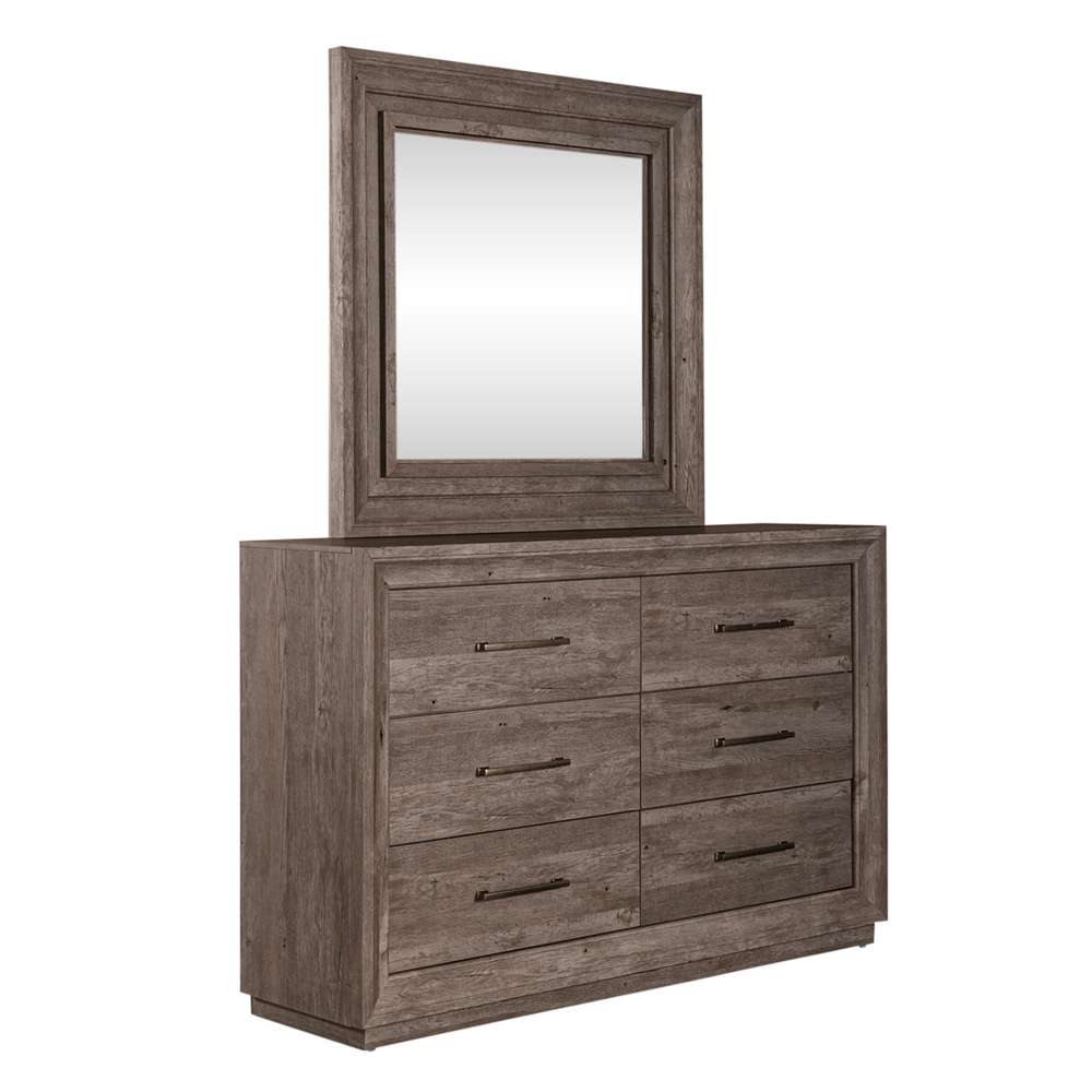 Liberty Furniture - Horizons Dresser & Mirror  - 272-BR-DM veiw 3