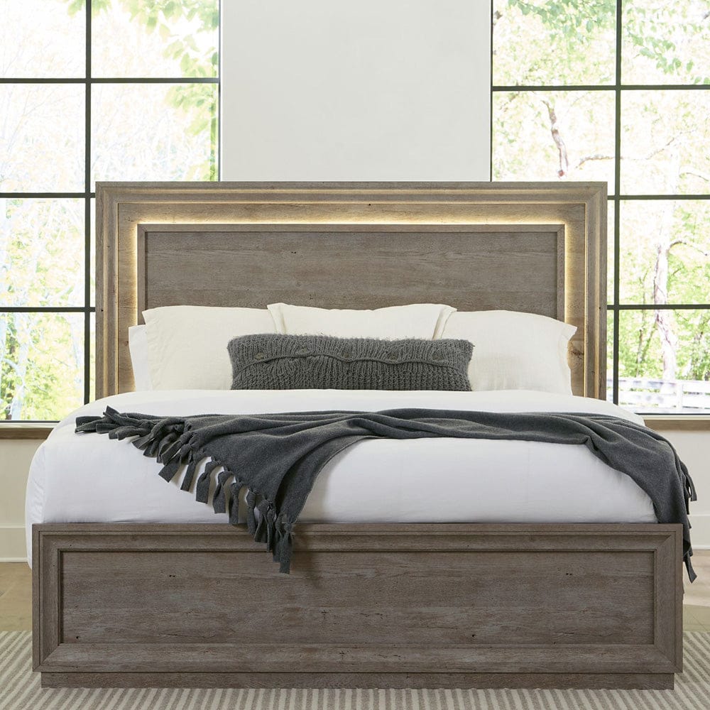 Liberty Furniture - Horizons - King Panel Bed in Gray - 272-BR-KPB view 1