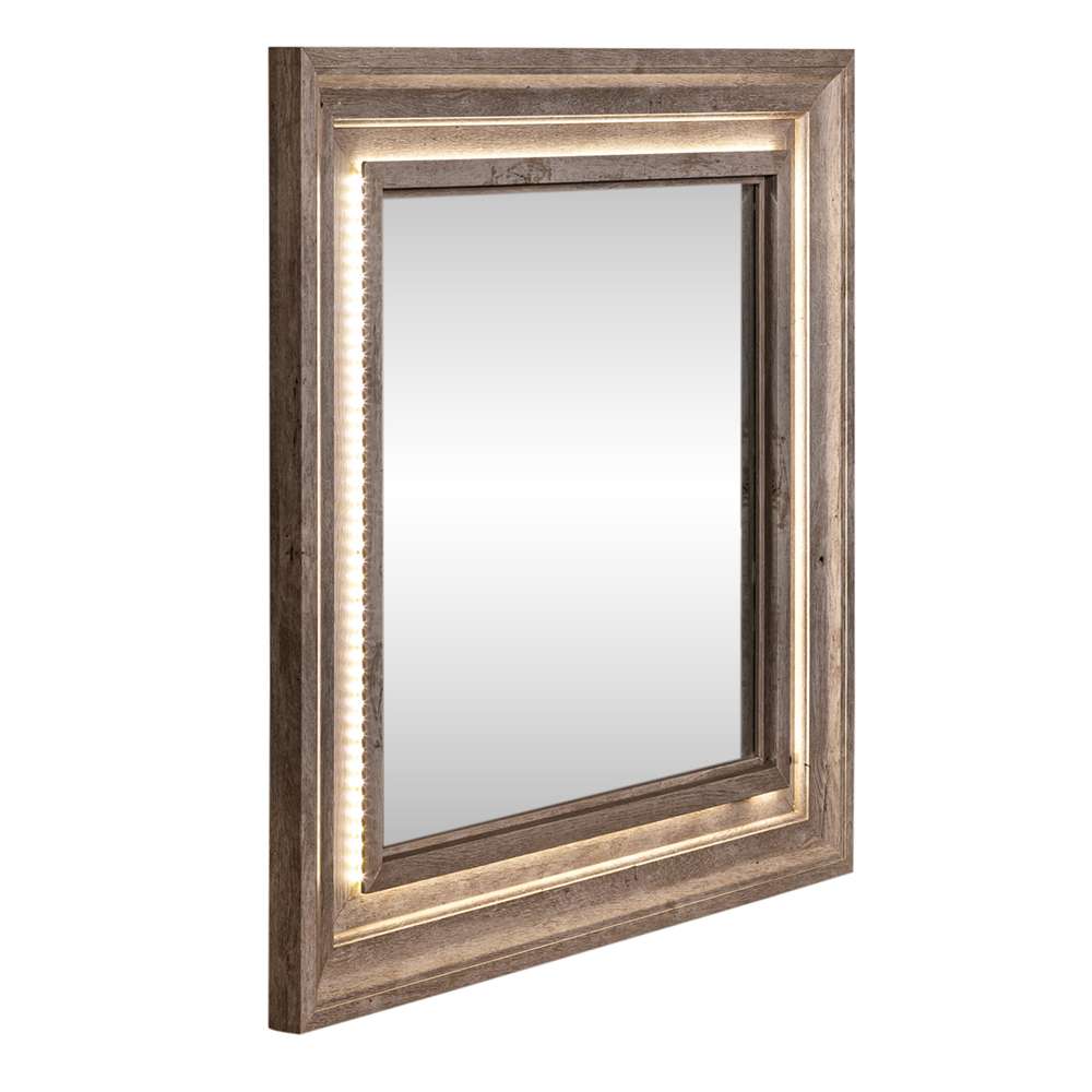 Liberty Furniture - Horizons Lighted Mirror - 272-BR51 veiw 2