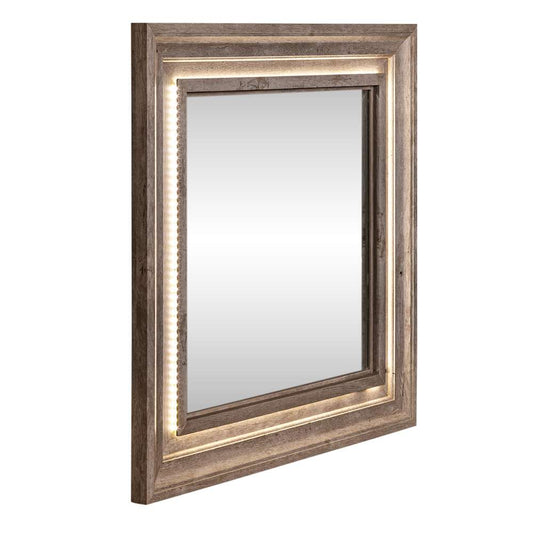 Liberty Furniture - Horizons Lighted Mirror - 272-BR51 veiw 2