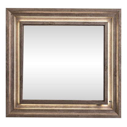 Liberty Furniture - Horizons Lighted Mirror - 272-BR51 veiw 3