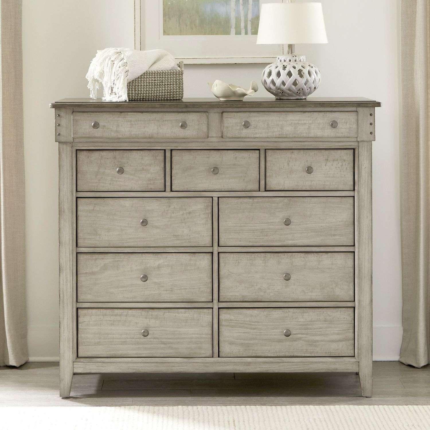 Liberty Furniture - Ivy Hollow 11 Drawer Chesser - 457-BR32 veiw 6