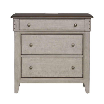 Liberty Furniture - Ivy Hollow 3 Drawer Bedside Chest w/ Charging Station - 457-BR62 veiw 2