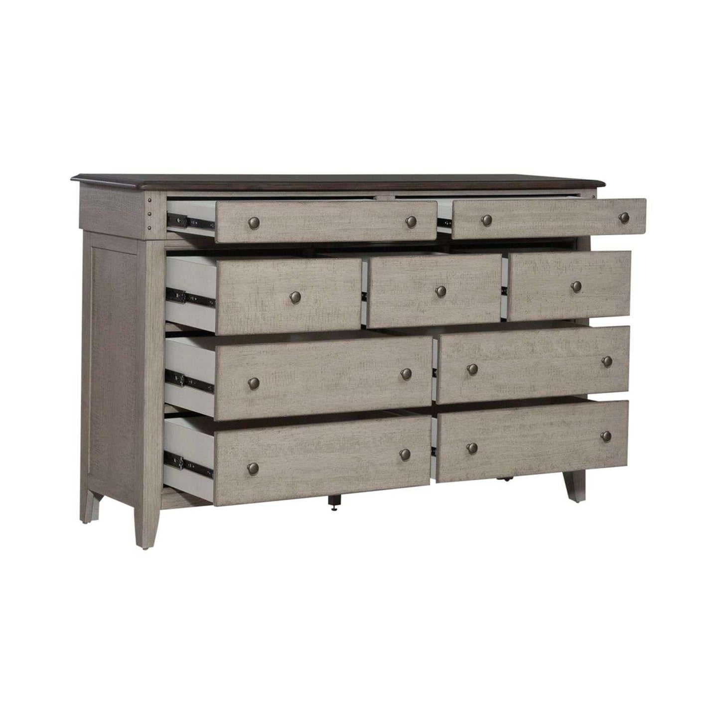 Liberty Furniture - Ivy Hollow 9 Drawer Dresser - 457-BR31 veiw 3