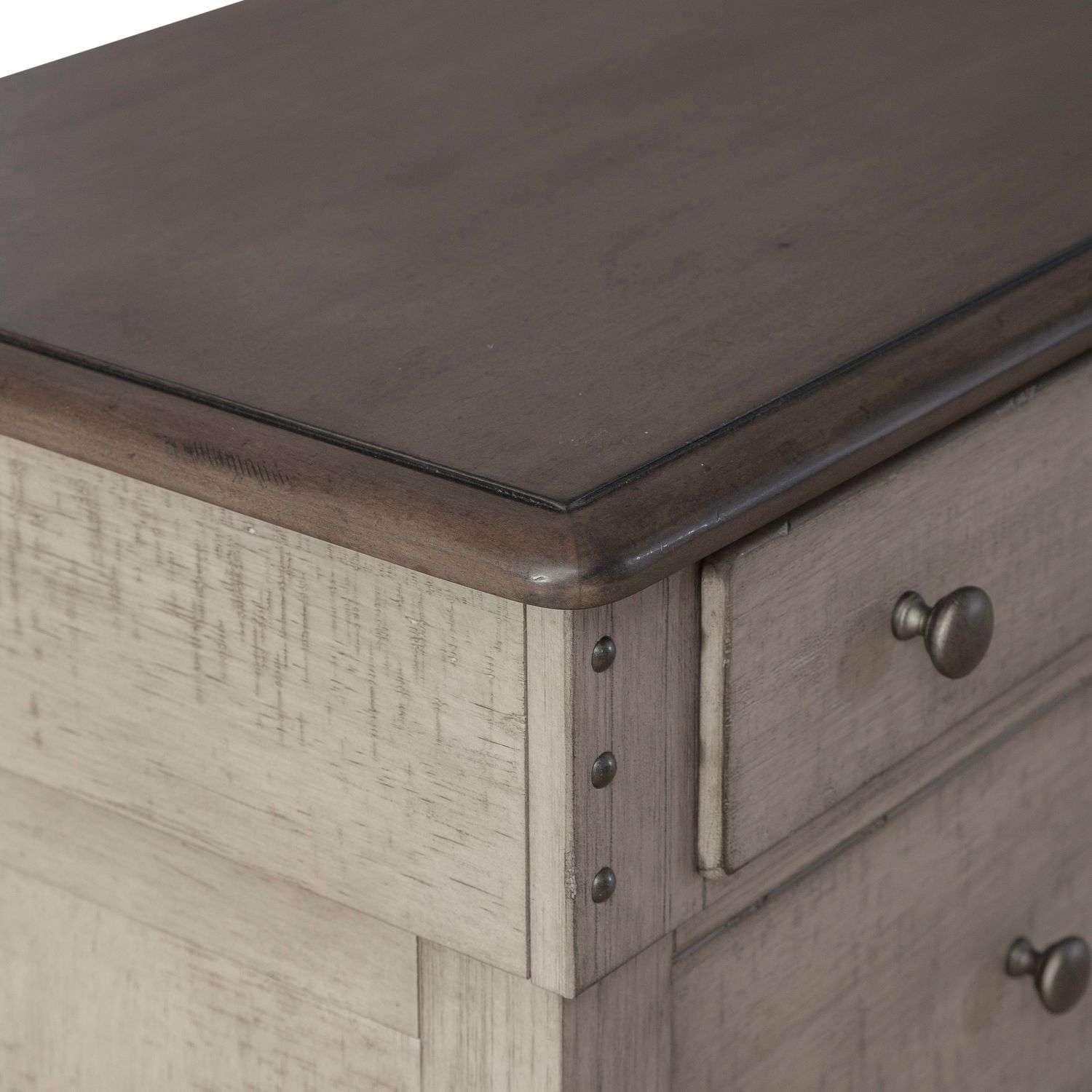 Liberty Furniture - Ivy Hollow Dresser & Mirror  - 457-BR-DM veiw 6