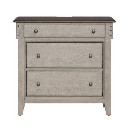 Liberty Furniture - Ivy Hollow King Mantle Bed, 2 Bedside Chests - 457-BR-KMT2BSC view 5