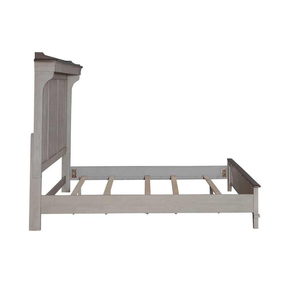 Liberty Furniture - Ivy Hollow King Mantle Bed, 2 Nightstands - 457-BR-KMT2NS view 3