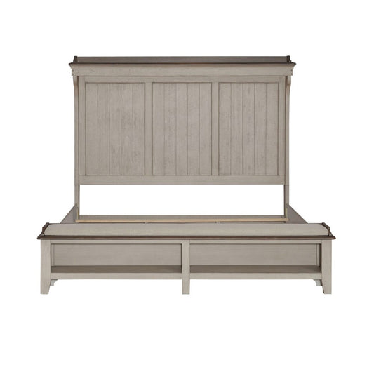 Liberty Furniture - Ivy Hollow King Mantle Storage Bed, 2 Nightstands - 457-BR-KMS2NS view 2