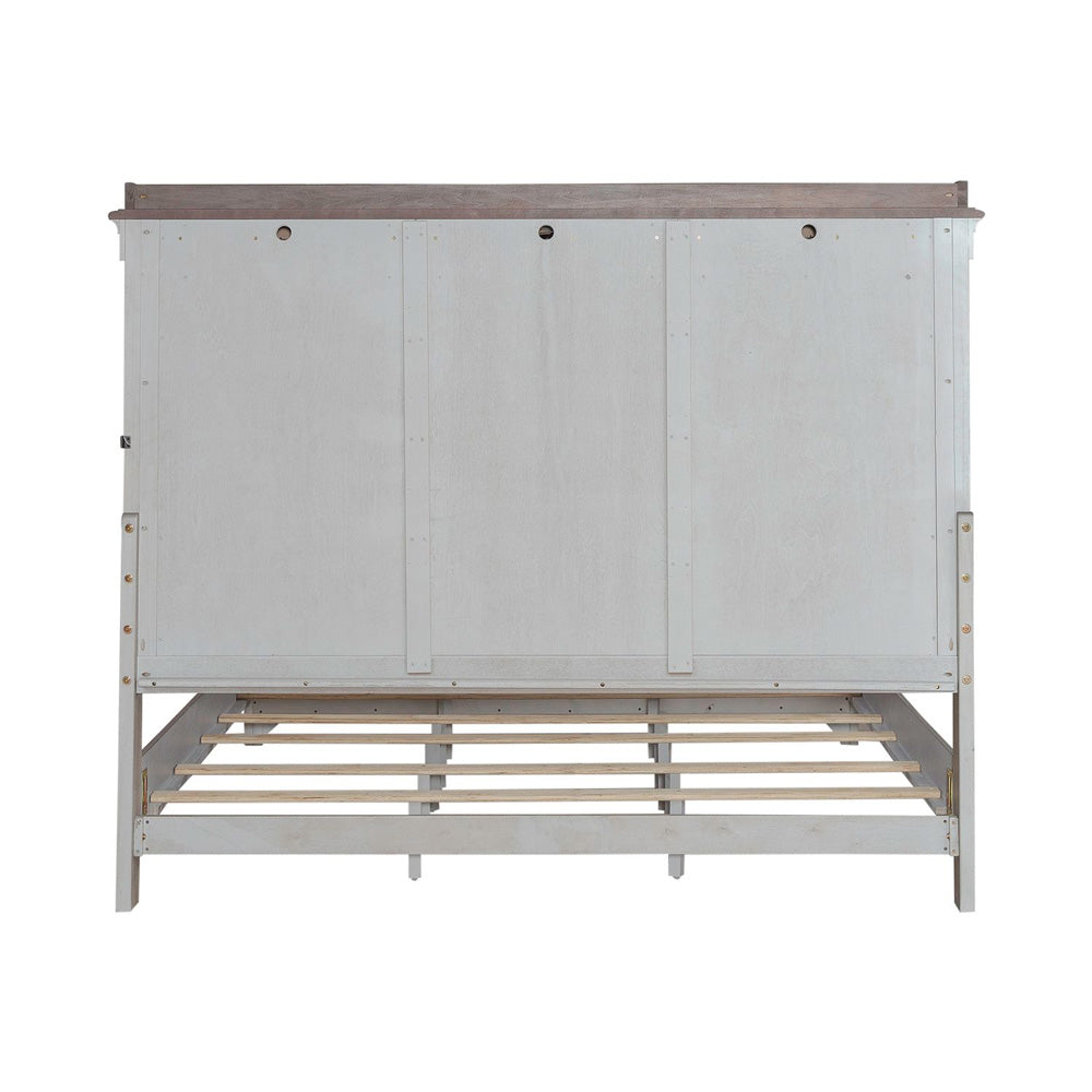 Liberty Furniture - Ivy Hollow King Mantle Storage Bed, 2 Nightstands - 457-BR-KMS2NS view 4