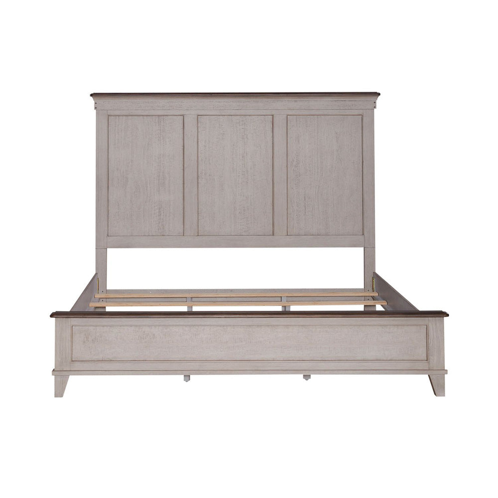 Liberty Furniture - Ivy Hollow King Panel Bed, 2 Bedside Chests - 457-BR-KPB2BSC view 2