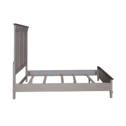 Liberty Furniture - Ivy Hollow King Panel Bed, 2 Bedside Chests - 457-BR-KPB2BSC view 3