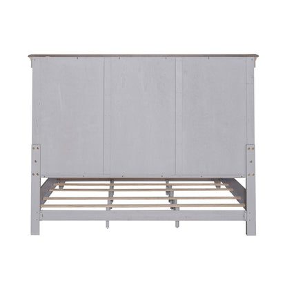 Liberty Furniture - Ivy Hollow King Panel Bed, 2 Bedside Chests - 457-BR-KPB2BSC view 4
