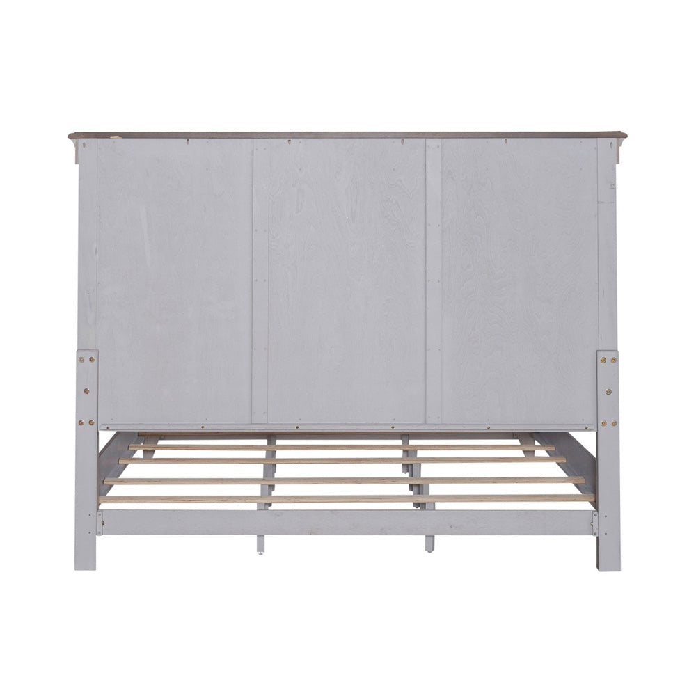 Liberty Furniture - Ivy Hollow King Panel Bed, 2 Nightstands - 457-BR-KPB2NS view 5