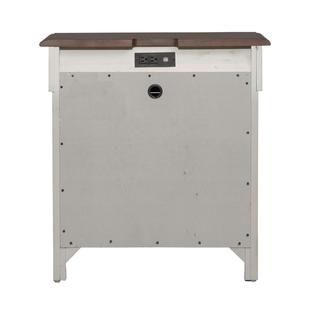 Liberty Furniture - Ivy Hollow King Panel Bed, 2 Nightstands - 457-BR-KPB2NS view 9