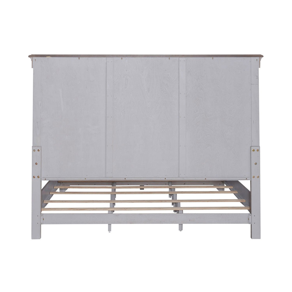 Liberty Furniture - Ivy Hollow King Storage Bed, 2 Bedside Chests - 457-BR-KSB2BSC view 4