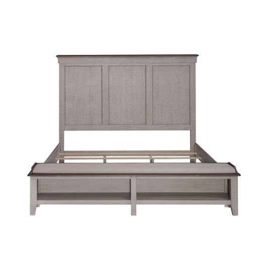 Liberty Furniture - Ivy Hollow King Storage Bed, 2 Nightstands - 457-BR-KSB2NS view 2