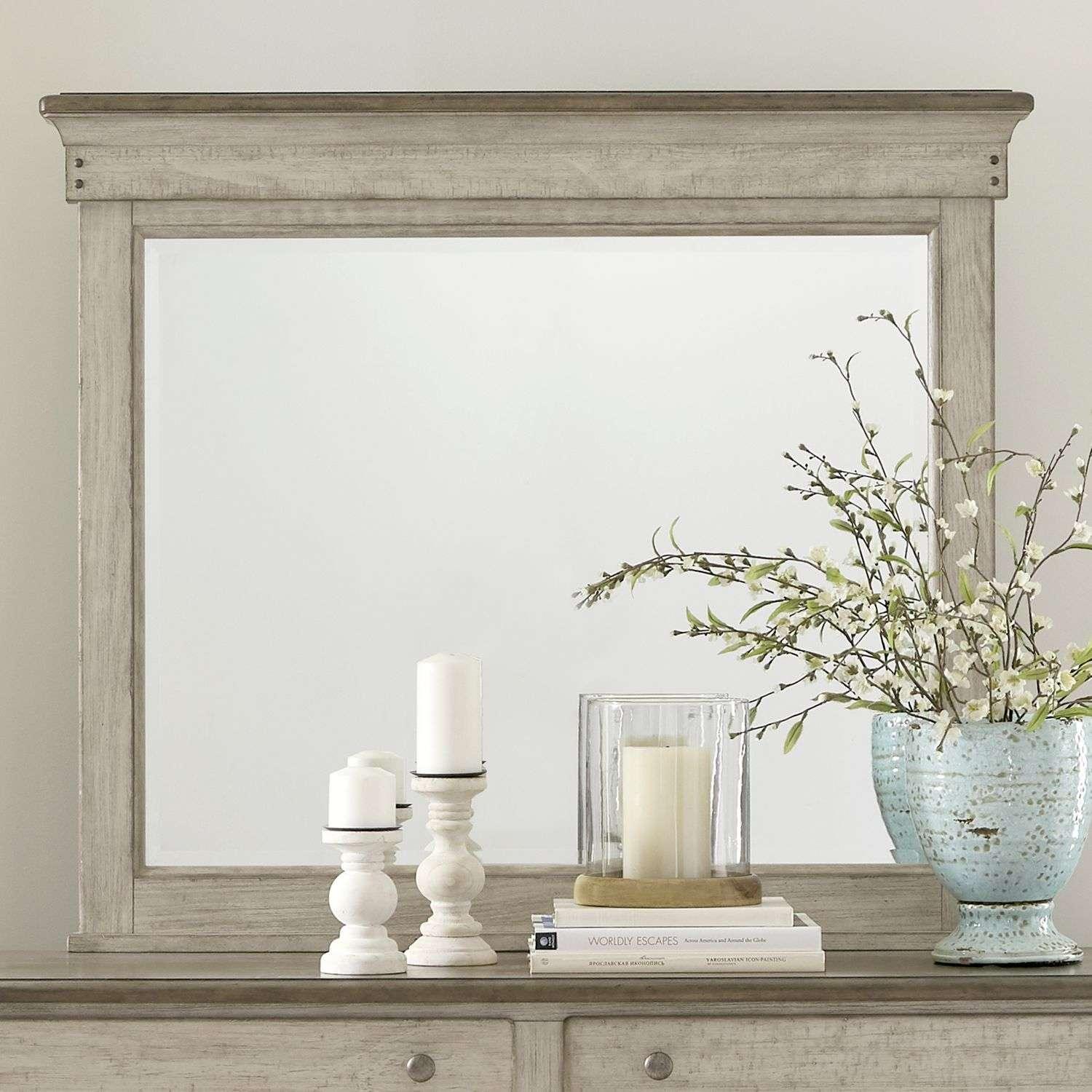 Liberty Furniture - Ivy Hollow Landscape Mirror - 457-BR51 veiw 6