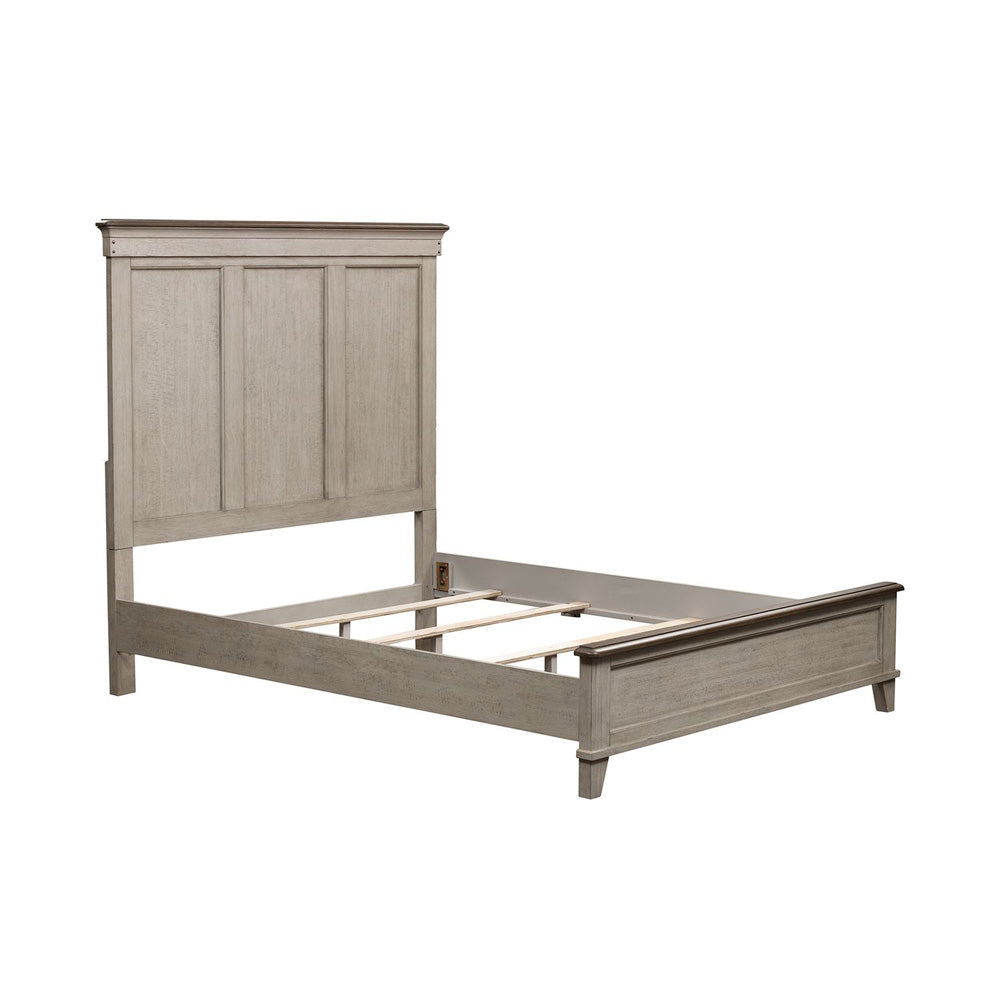 Liberty Furniture - Ivy Hollow Queen Panel Bed, 2 Bedside Chests - 457-BR-QPB2BSC view 3