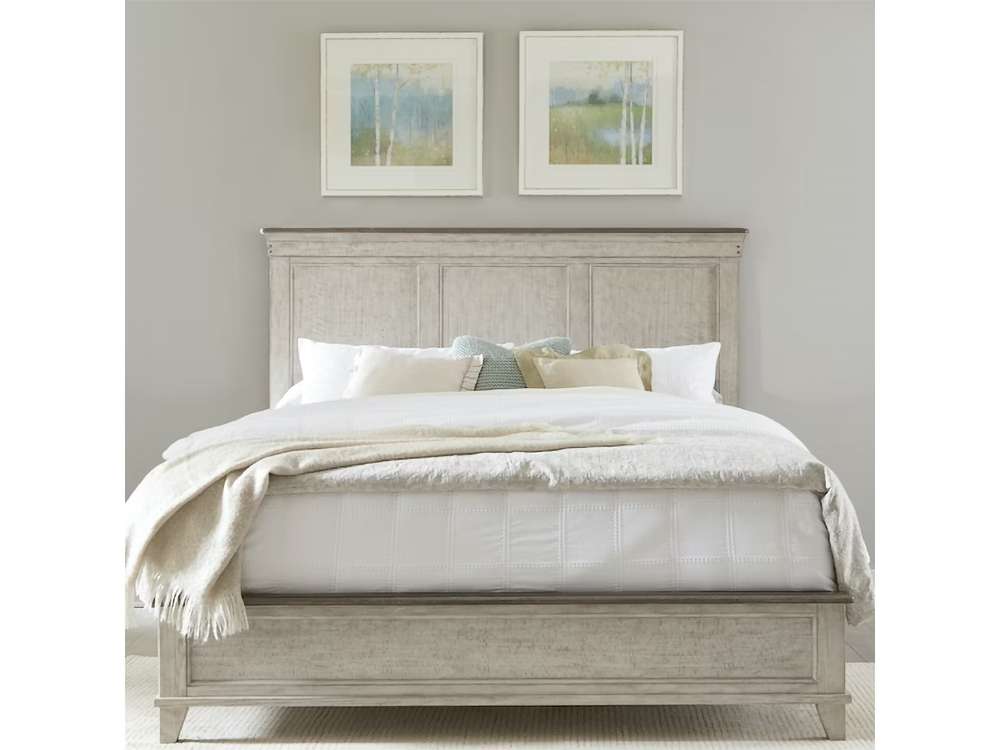 Liberty Furniture - Ivy Hollow Queen Panel Bed  - 457-BR-QPB veiw 1